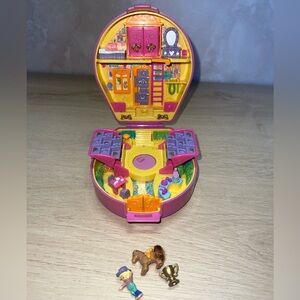 1994 Polly Pocket Pony Ridin’ Show w/ Doll & Horse